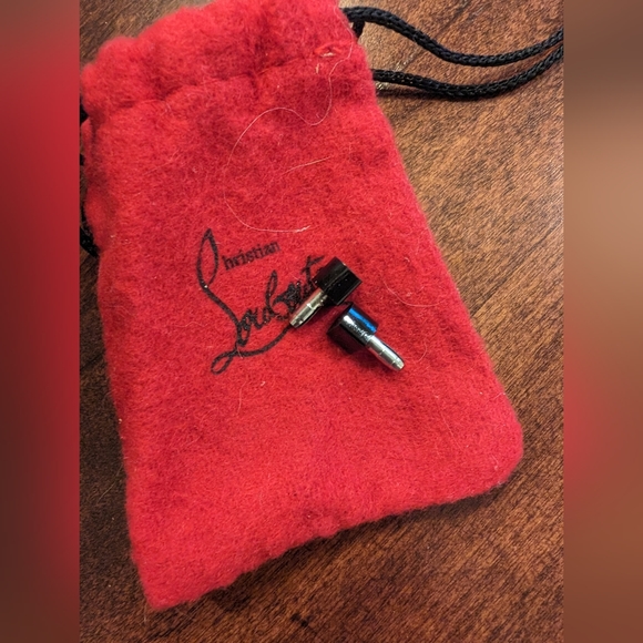 Gorgeous Christian Louboutin So Kate Stripey Glitter Multi Sz 38.5/ 8 - Picture 14 of 16